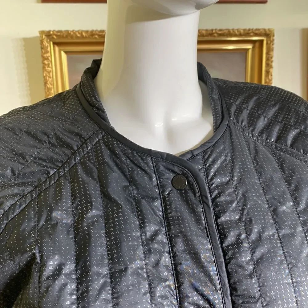Kit and Ace Keep Pedalling Reversible Light Quilted Nylon Bomber Jacket - Picture 10 of 17